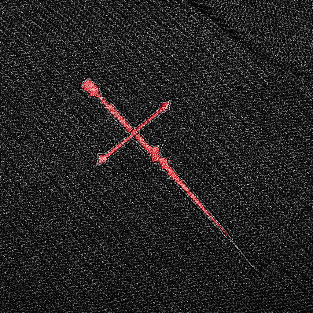 OPY-689XCF Punk Jackets: Slim-Fit Black Gothic Zip-Up Top - Image 17