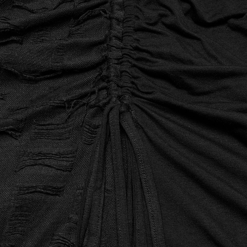 OQ-794LQF Gothic Grunge Ruffled Layered Punk Dresses for Women - Image 8
