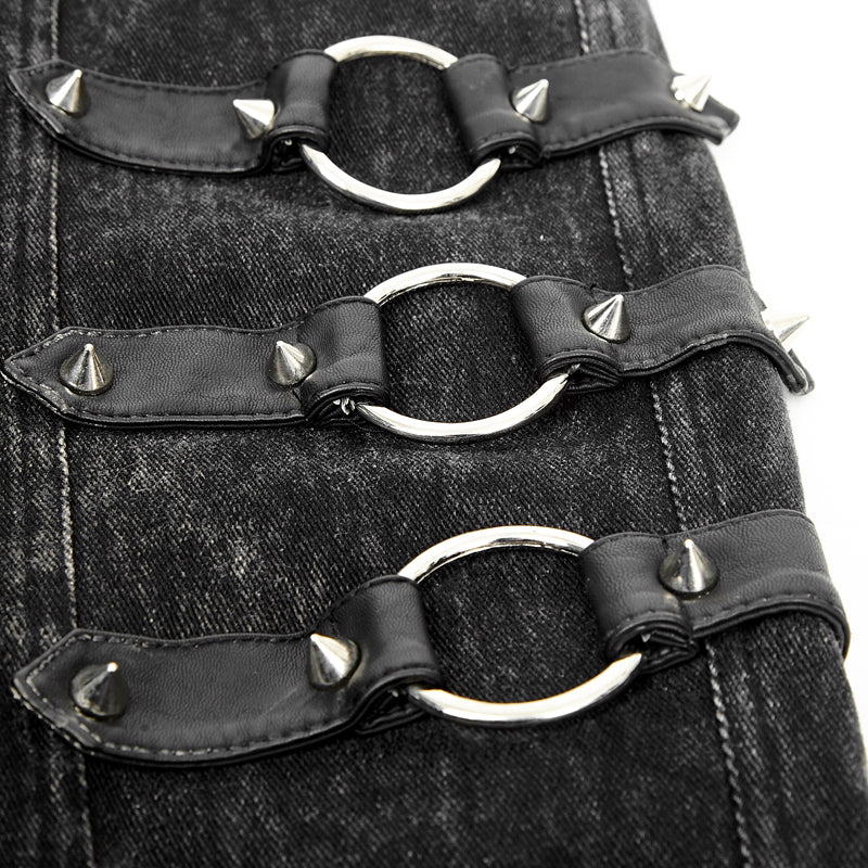 K-235 Original Design Leisure Cowboy Punk Pants - Image 5