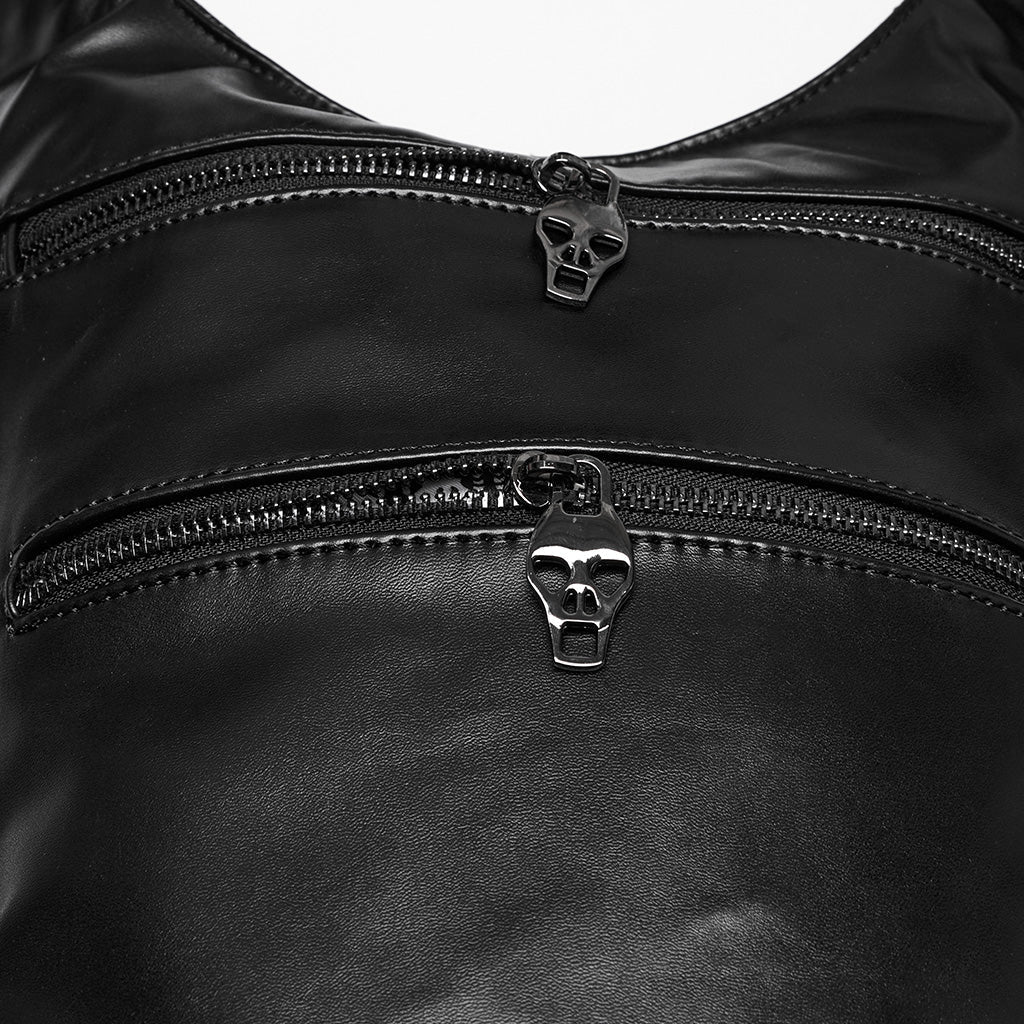 OS-758BB Gothic Accessories Leather Harness Vest Steampunk Waistcoat Unique Design - Image 20