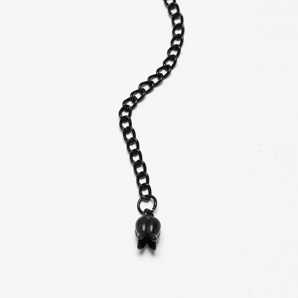 OS-760LHF Gothic Accessories Velvet Choker Rose Lace Beads Elegant Statement - Image 16