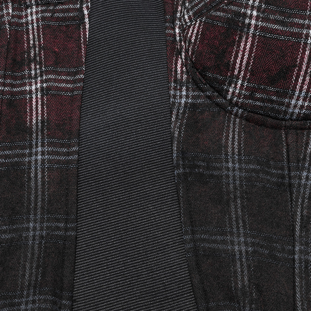 OT-950BXF Plaid Punk Vests Front Zipper Design Adjustable Straps Stylish Top - Image 49