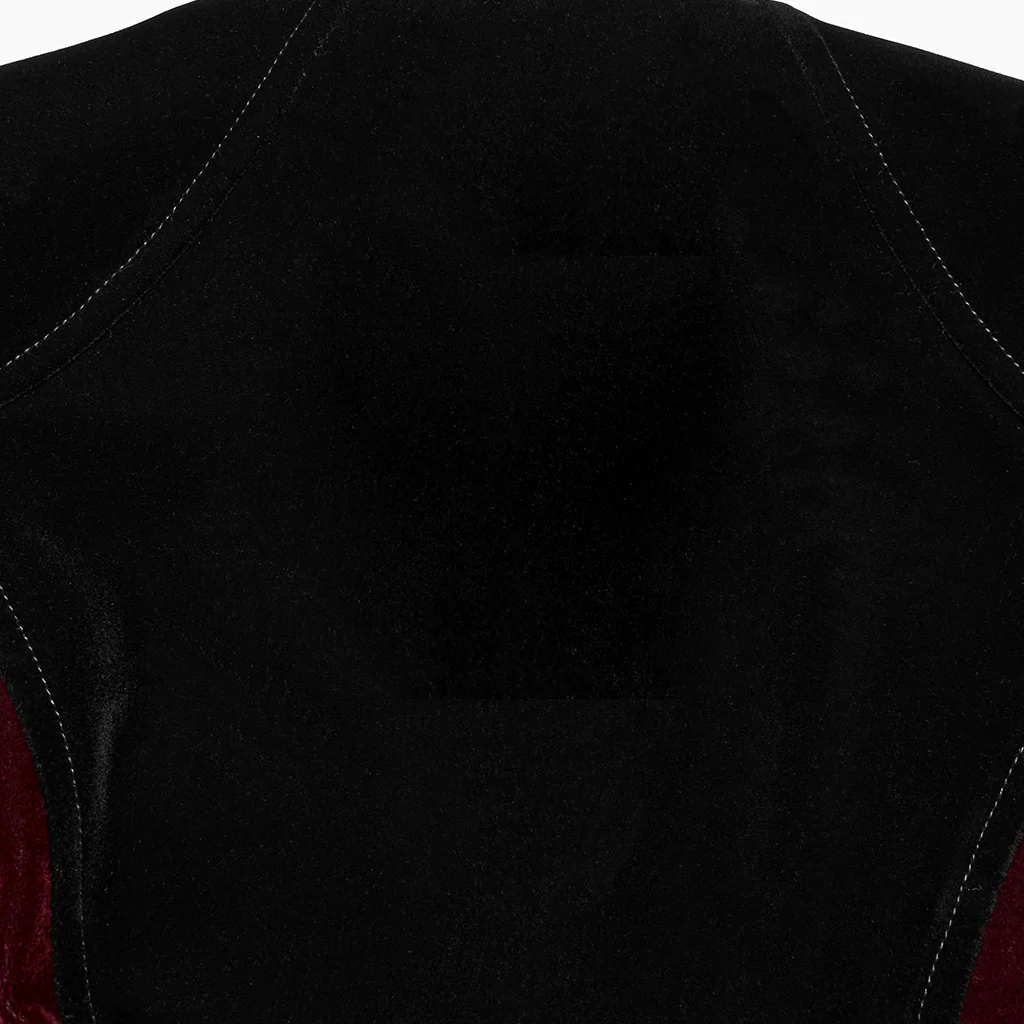 OY-1728DQF Elegant Velvet Lace Trim Gothic Jacket Victorian Style - Image 10