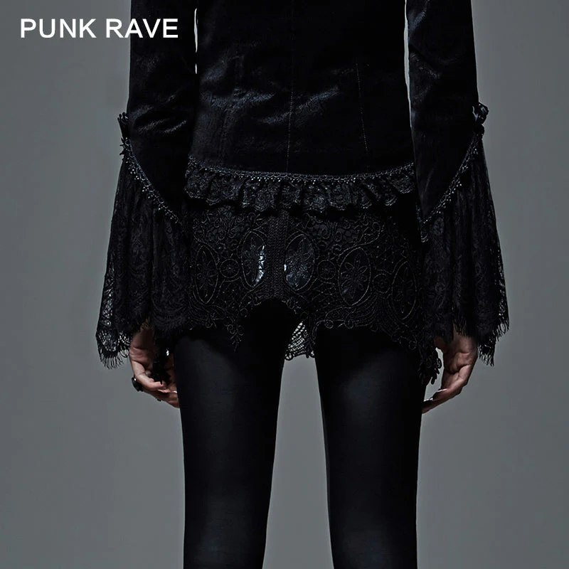 Q-258 Palace Fashion Designer Sexy Tight Mature Ladies Gothic Skirt - Image 2