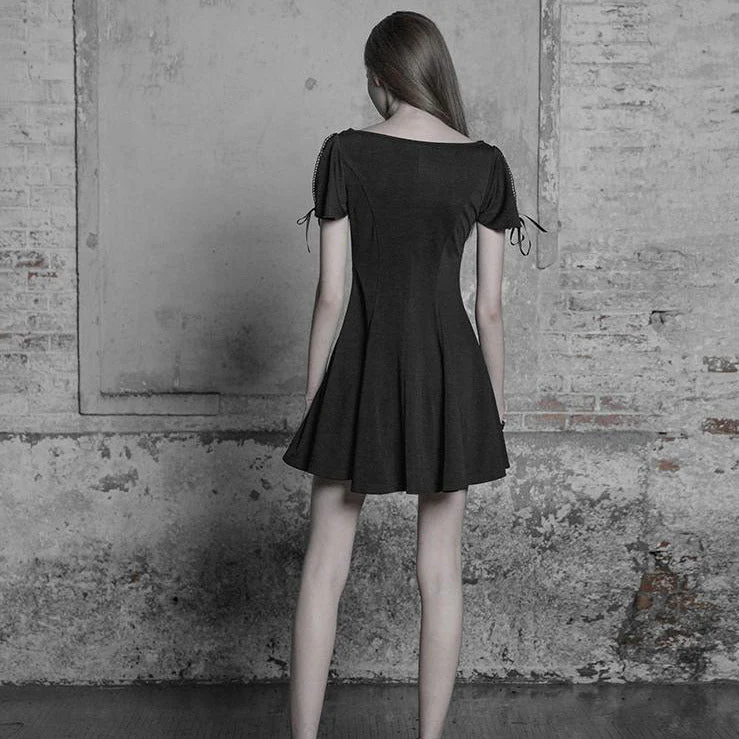 OPQ-372 Palace Vintage Embroidered Gothic Dress For Women - Image 3