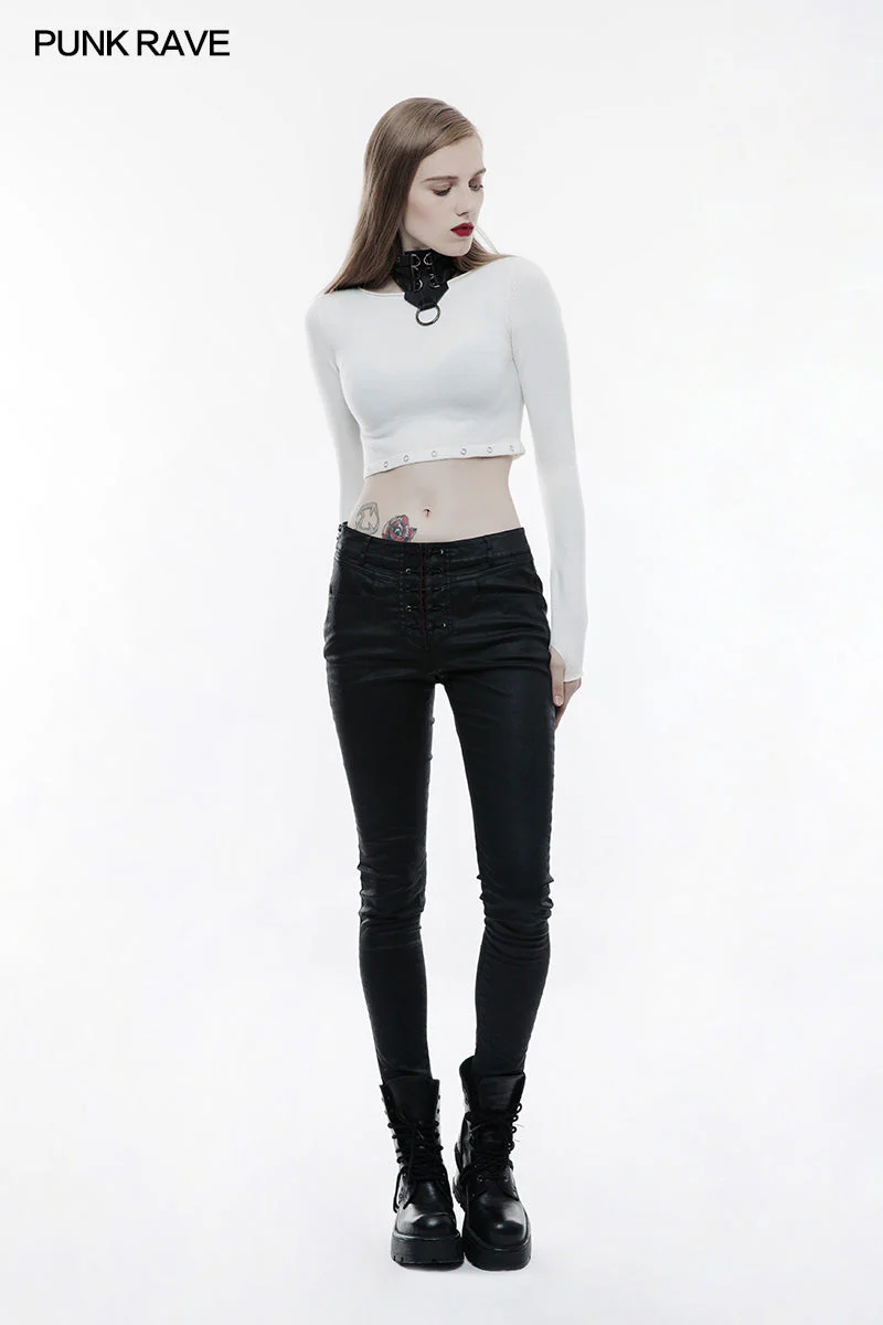 WS-241 Personality Punk Accessory Leather Collar With Adjustable Buckle - Image 6