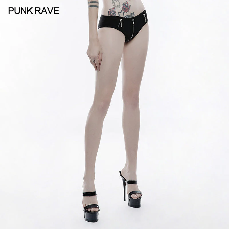 WS-251 Personality Swimwear Punk Accessories Stretch Swimsuit Bottom - Image 2
