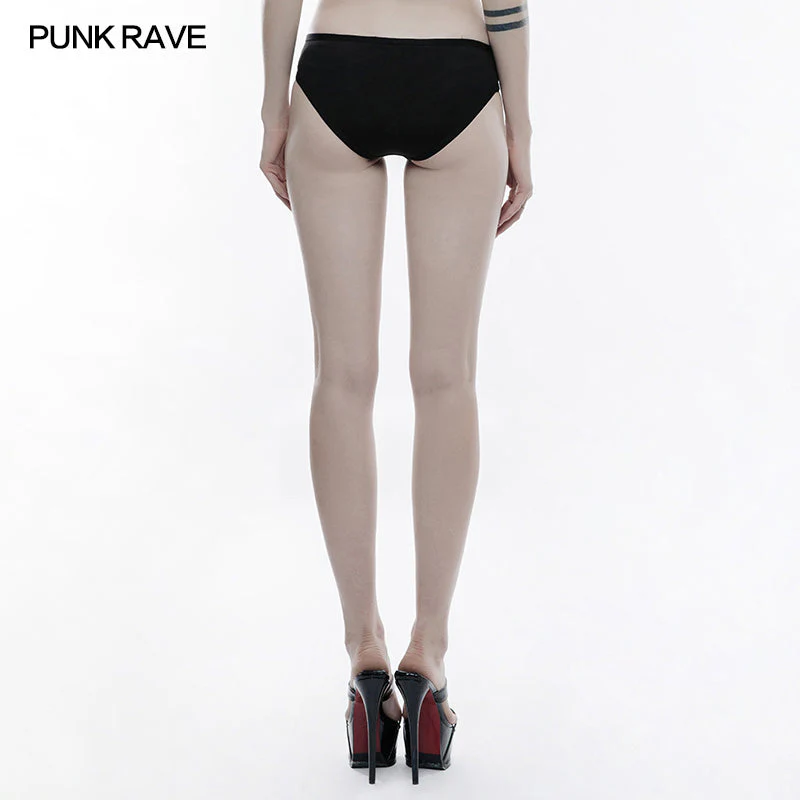 WS-251 Personality Swimwear Punk Accessories Stretch Swimsuit Bottom - Image 3