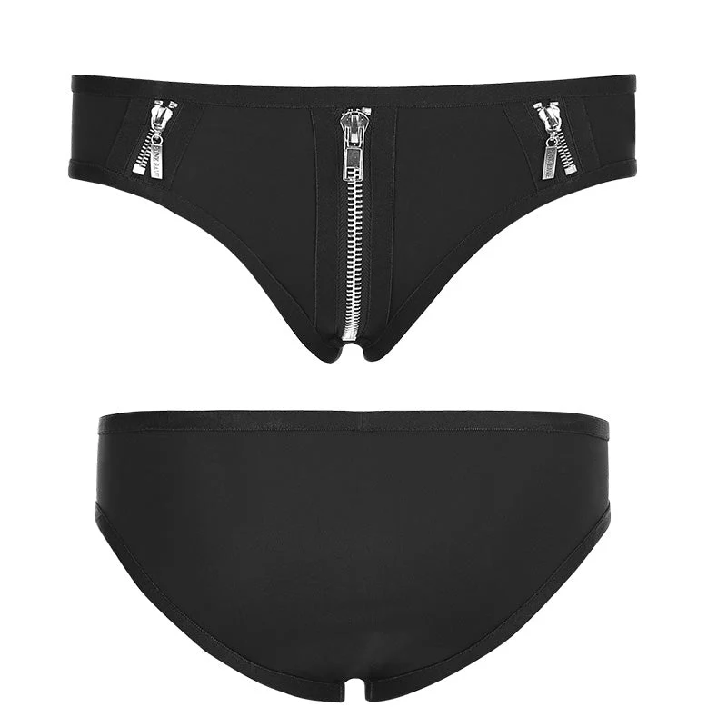WS-251 Personality Swimwear Punk Accessories Stretch Swimsuit Bottom - Image 4
