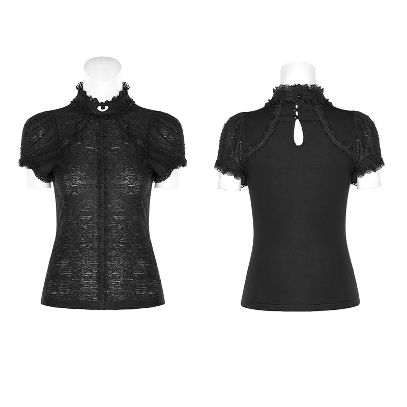 WT-604 Pleated Lolita T-shirt - Image 3