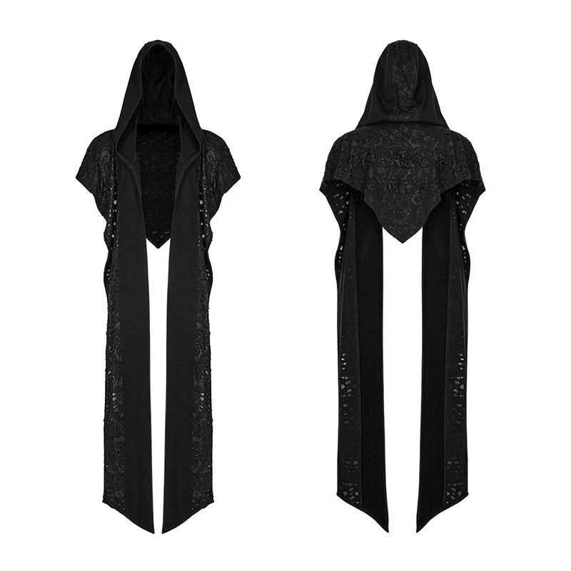 WS-512WJ Post-apocalyptic style hooded scarf - Image 4