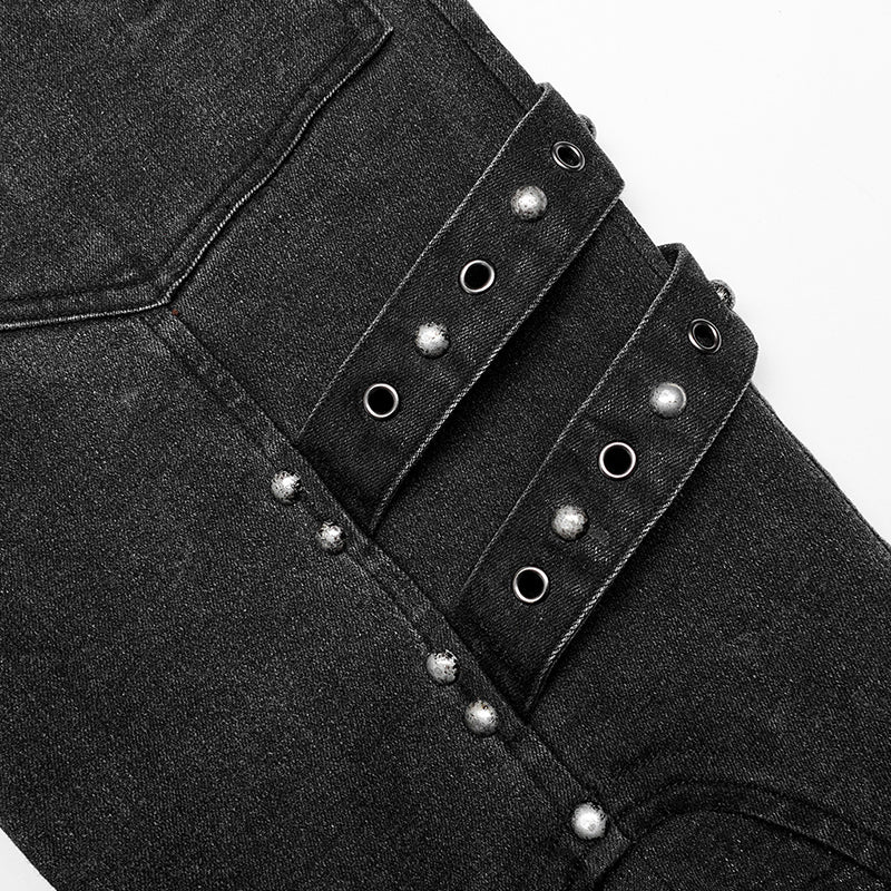 WK-531NCM Post-apocalyptic style pants - Image 5