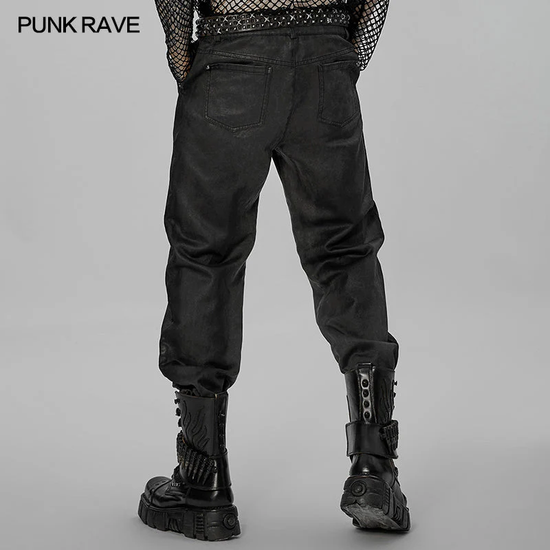 WK-529XCM Post-apocalyptic style tatting pants - Image 3