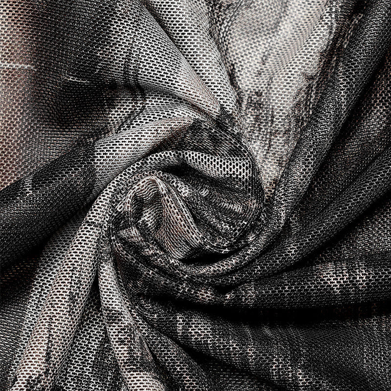 WT-751TCM Post-apocalyptic style tight gauze T-shirt - Image 10