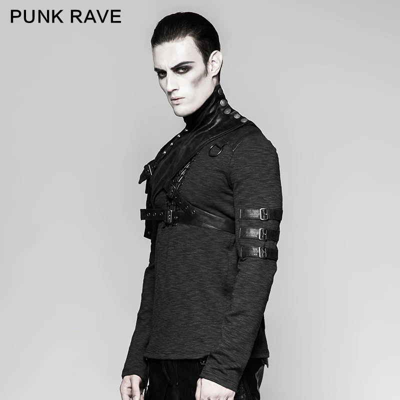 S-207 Punk Accessories Soldier Close-fitting Male Shoulder Armor - Image 2
