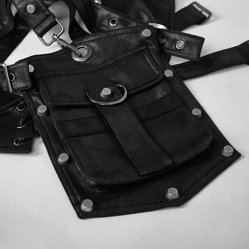 S-207 Punk Accessories Soldier Close-fitting Male Shoulder Armor - Image 5