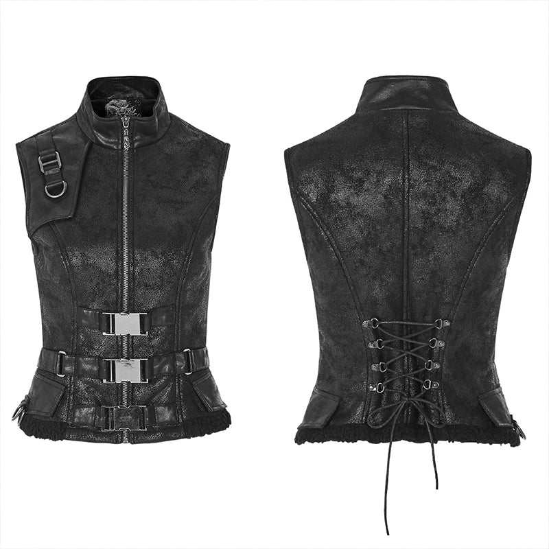WY-1223MJF Punk Crack Vest - Image 5