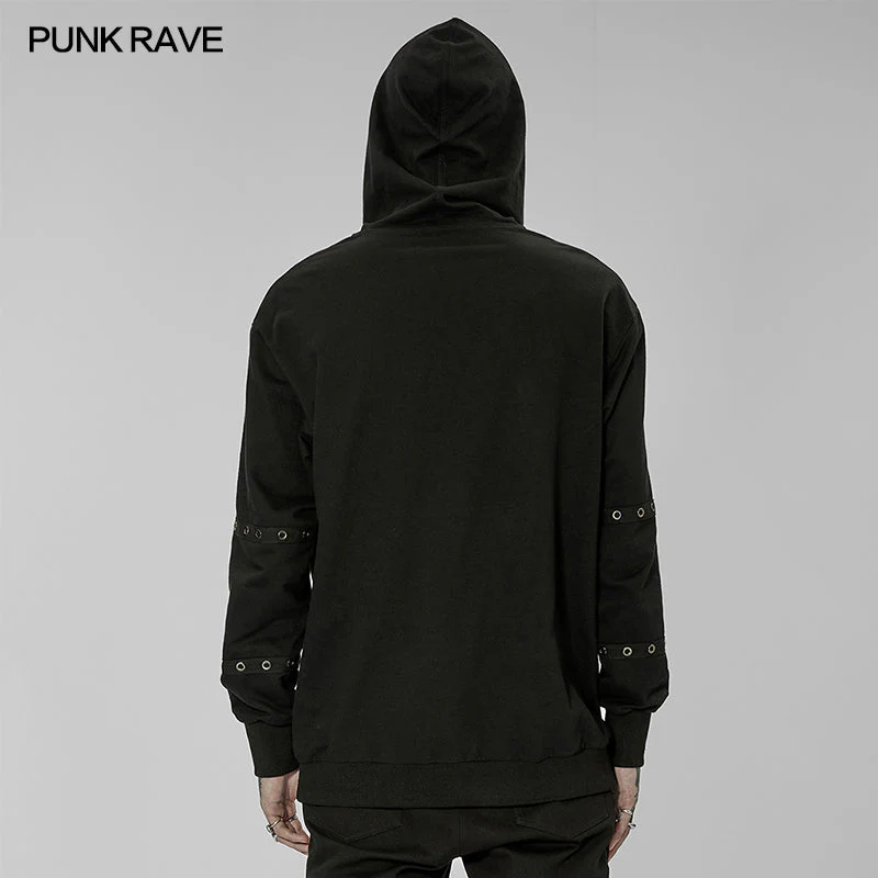 WT-733TCM Punk daily Hoodie - Image 3