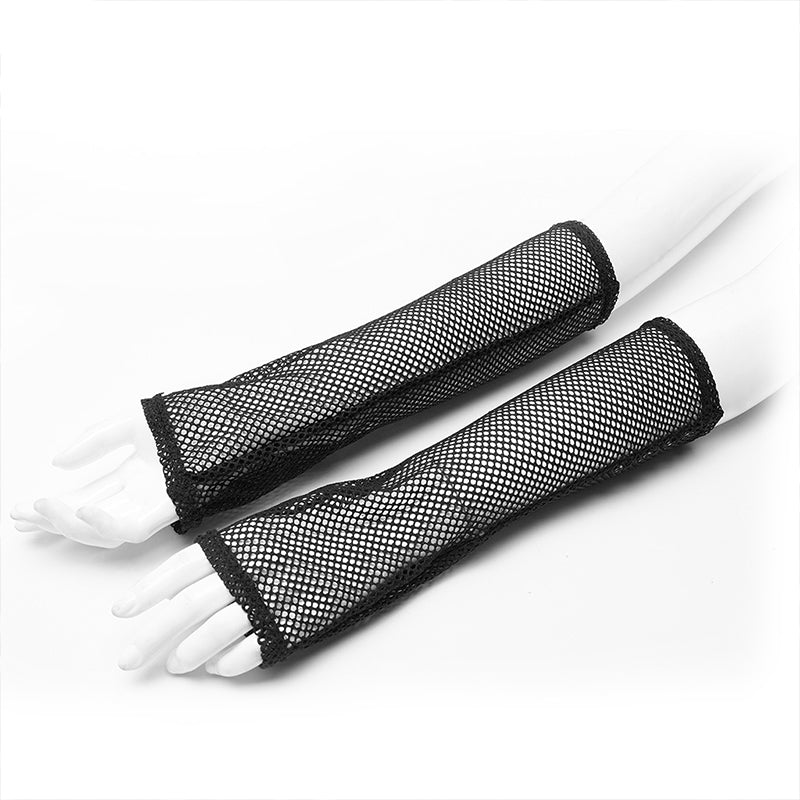 WS-421SSF Punk daily rhombus mesh gloves - Image 5