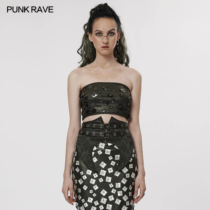 WT-779BXF Punk daily tube top