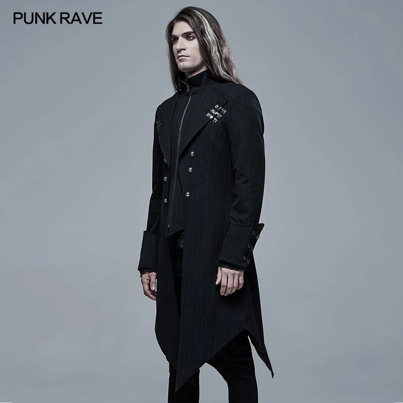 WY-1332XCM Punk Daily Wear Long Sleeve Jacket - Image 3