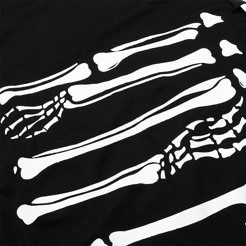 WT-715BXM Punk Daily Wear Printing Sleeveless T-shirt - Image 5