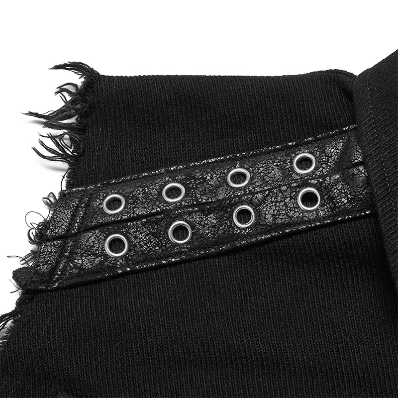 WY-1361MJM Punk Daily Wear Simple Vest - Image 5