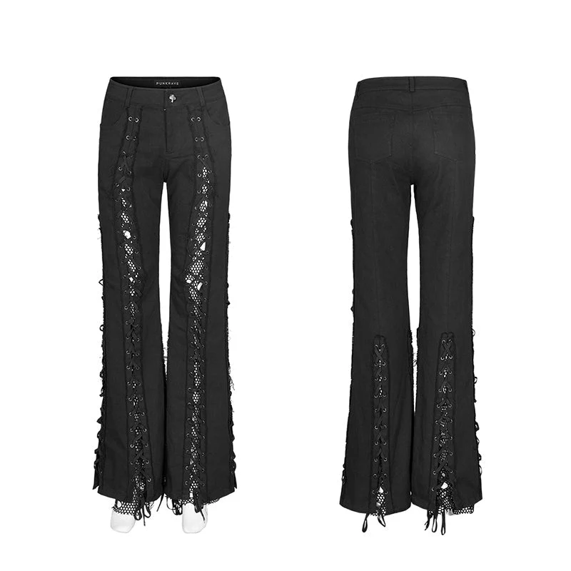 WK-473NCF PUNK female ripped pants - Image 4