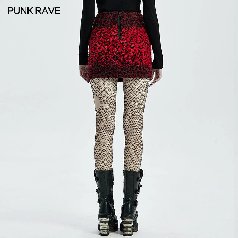 WQ-541BQF Punk hot girls skirt - Image 3