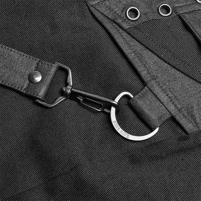 WK-371 Punk Jean Long Pant With Removable Belt - Image 5