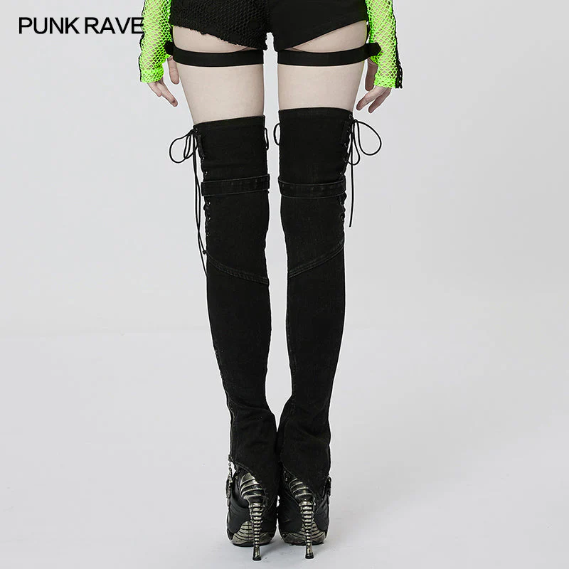 WS-525JTF Punk Leg Warmers - Image 3