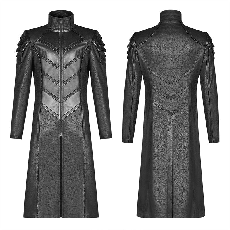 WY-1111XCM Punk Long Jacket - Image 3