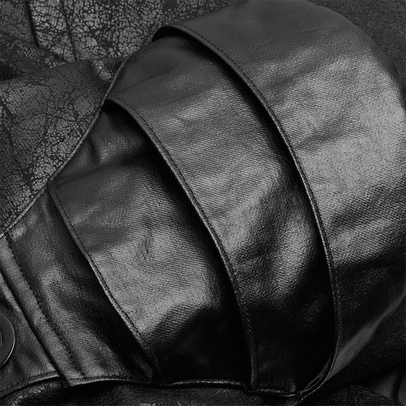 WY-1111XCM Punk Long Jacket - Image 4