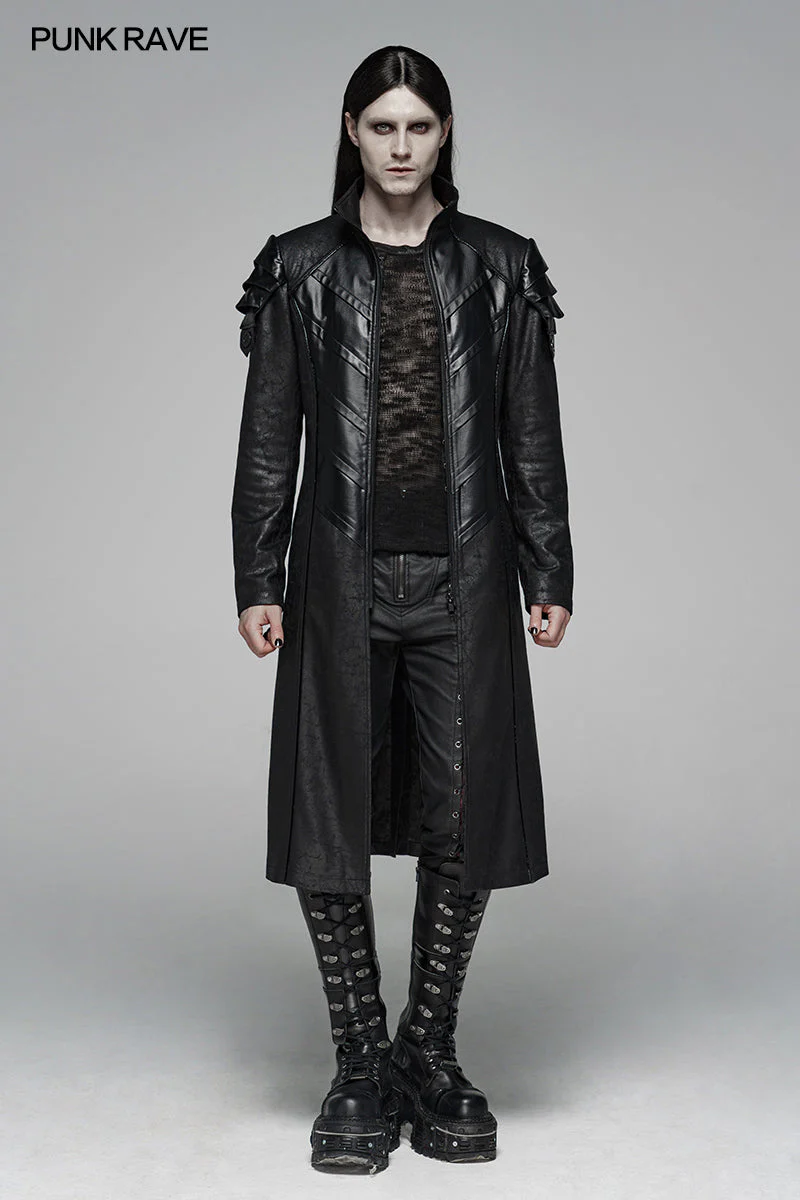 WY-1111XCM Punk Long Jacket - Image 5