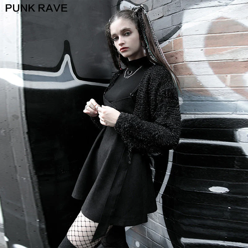 OPQ-881BQF Punk pretend Waist sealing with tight-waist braces overskirt - Image 2