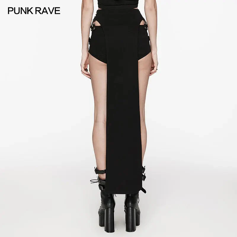 Punk Rave WK-618XDF Removable Strap Sexy Punk Stretch Fantasy Punk Cool Shorts Suit - Image 8