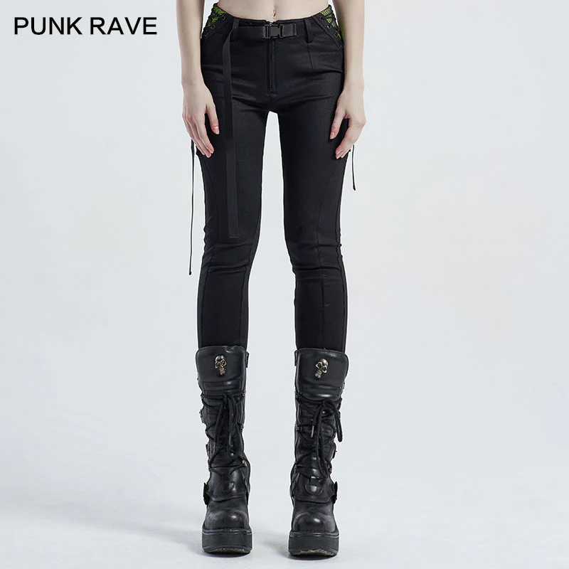 WK-426XCF Punk stretch leggings