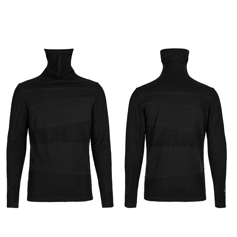 WT-743TCM Goth one-piece masked long sleeve T-shirt - Image 4