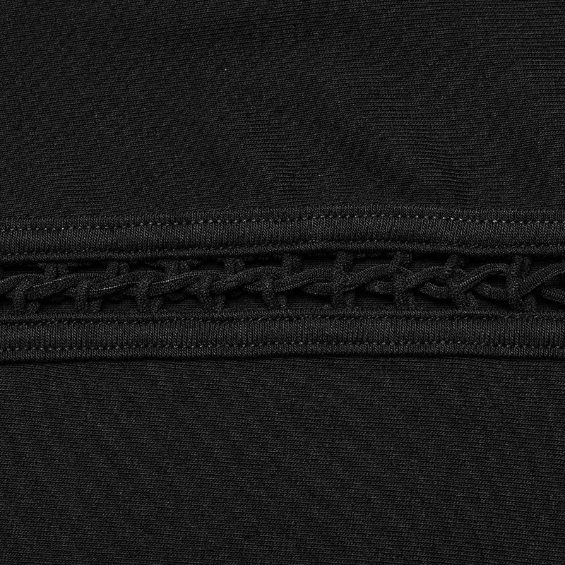 Punk Unique irregular Daily T-shirt - Image 5