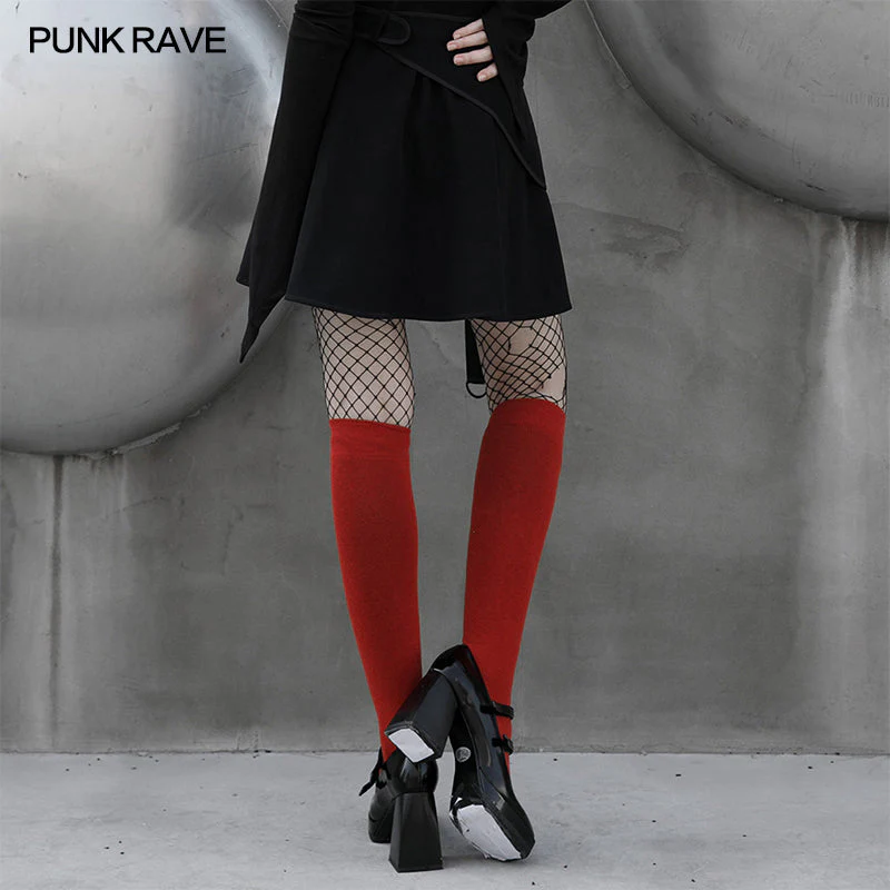 RQ-003BQ Punk waist-sealing pleated skirt - Image 8
