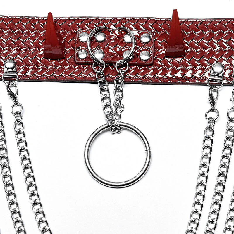 WS-539LHF Punk wild python grain choker - Image 10