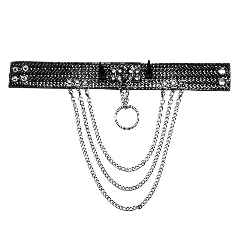 WS-539LHF Punk wild python grain choker - Image 4
