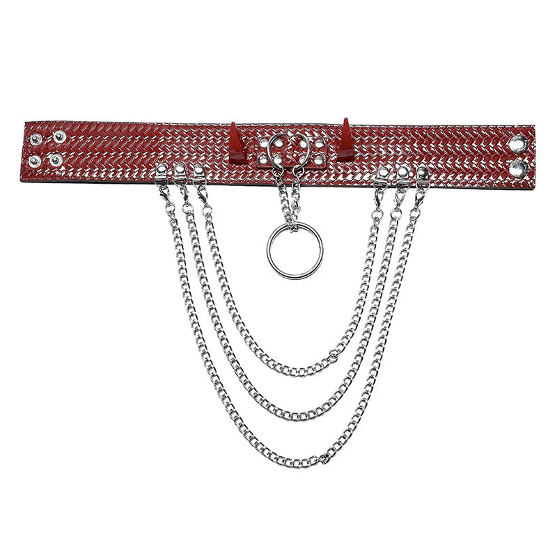 WS-539LHF Punk wild python grain choker - Image 9