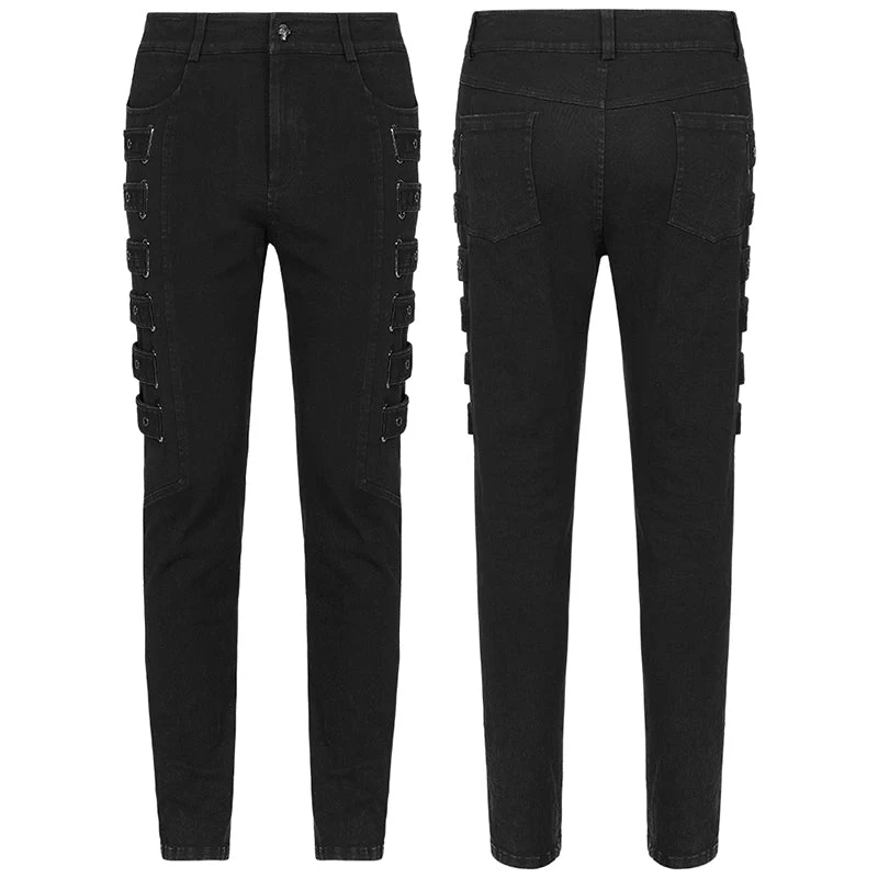 WK-451XCM PUNK woven elastic trousers - Image 4
