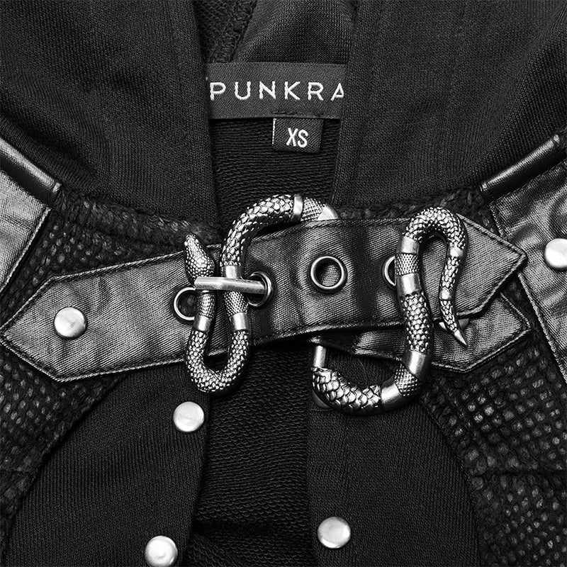 WY-1313XDF Punk Woven Short Coat - Image 5