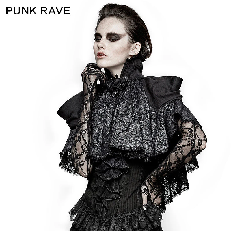 LY-061 Roman The Pope Fashion Velvet Gothic Coat/lolita Cloak - Image 2