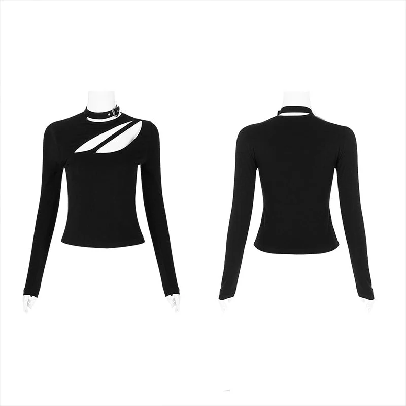 OPT-452TCF Sexy asymmetrical T-shirt - Image 5
