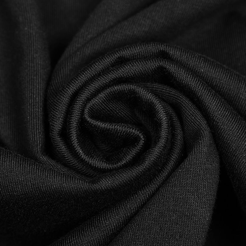 OPQ-295 Sexy Slim Fit Strapless black Gothic Dress For Women - Image 5