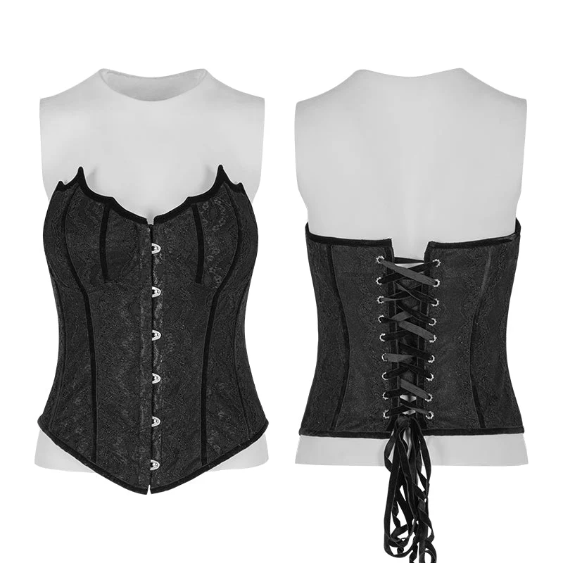 Y-779 Sexy Woven Bat Adjustable Gothic Accessories Corset For Women - Image 9