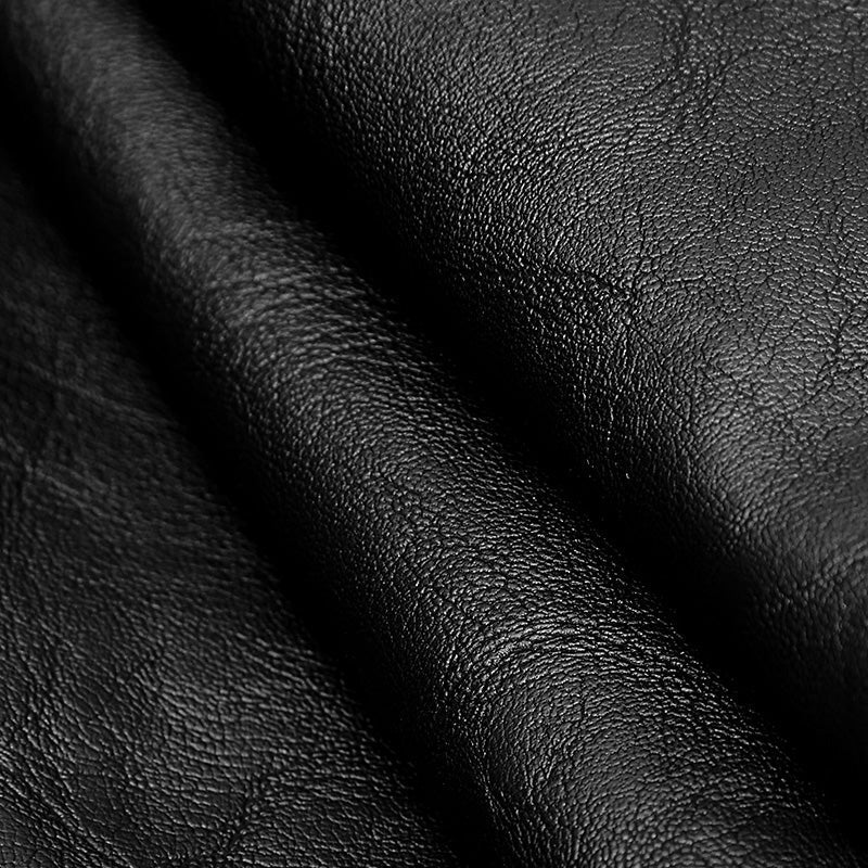 OK-321 Simple All-match Trousers Elastic Leather Punk Pants - Image 5